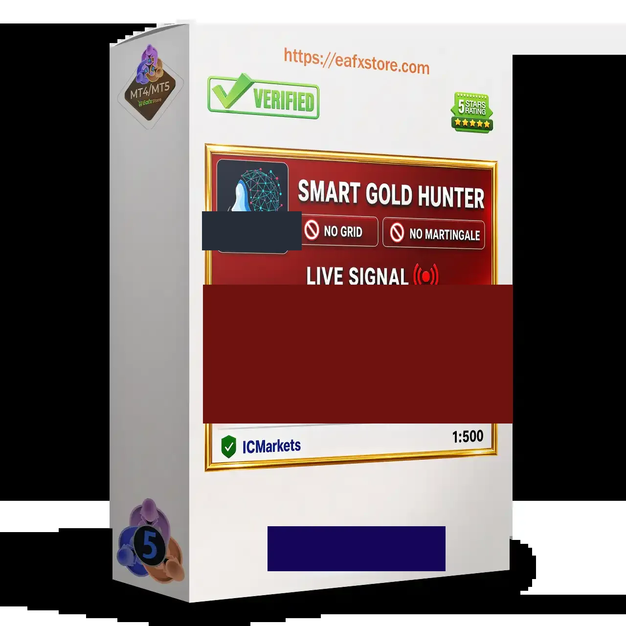 Smart Gold Hunter EA MT5 v1.6
